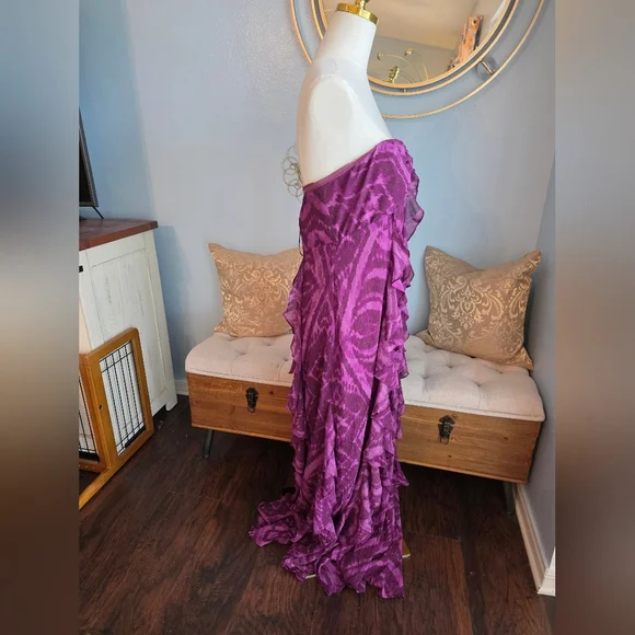 Lauren Ralph Lauren Karilline Strapless Evening Gown - Picture 4 of 11